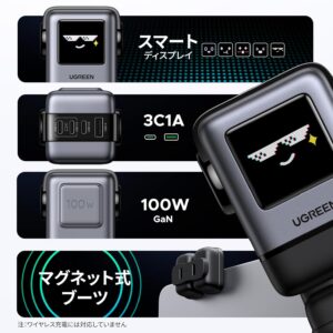 Củ sạc nhanh UGREEN Uno X688 - Sạc Robot 4 cổng 100W 45514B - Hình ảnh 5